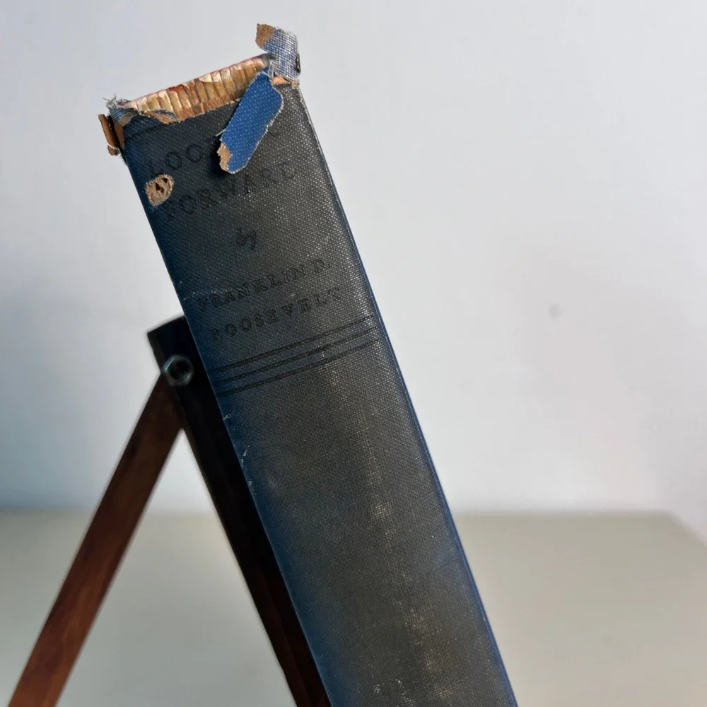 Franklin Roosevelt FDR Looking Forward Vintage Book First Edition 1933 Hardcover
